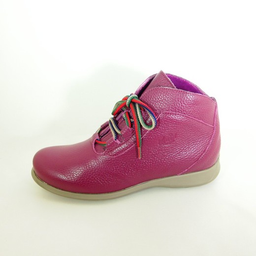 Botines Jose Saenz 2082 Rural Fucsia