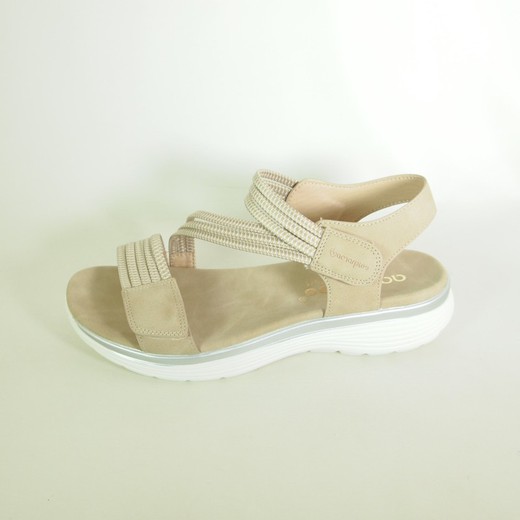 Sandalias Amarpies ABZ26591 Beige