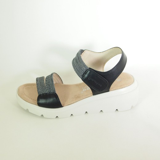 Sandalias Amarpies ABZ26646 Negro