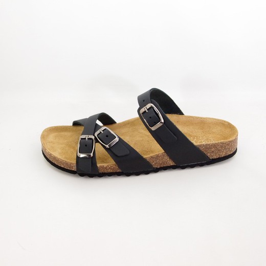 Sandalias Bio Idee Italiane 591 Negro