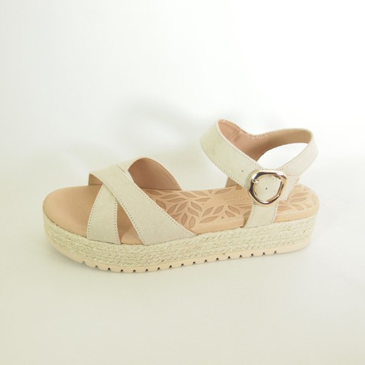 Sandalias Mustang 53358 Beige