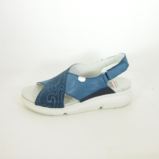 Sandalias On Foot 90007 Azul