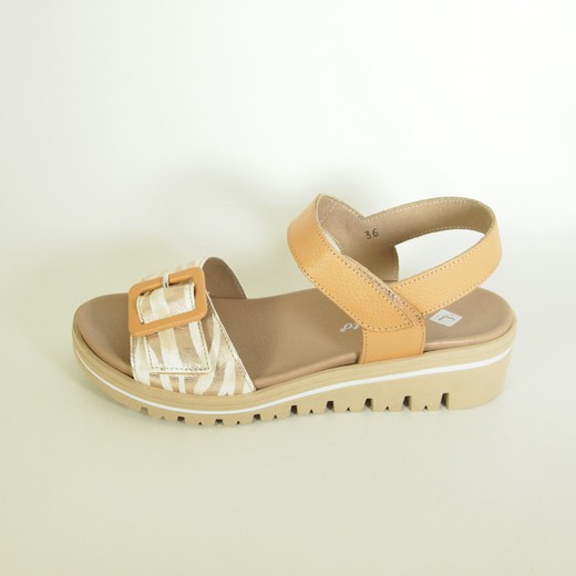 Sandalias Piesanto 240774 Beige