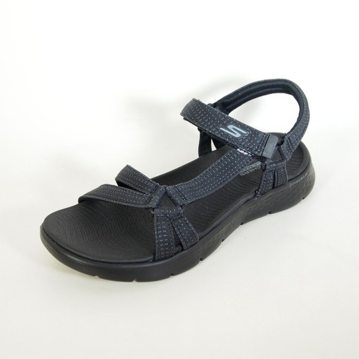 Sandalias Skechers 141451 Go Walk Flex Sandal Sublime Negro