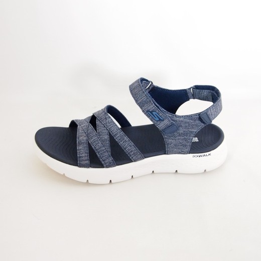 Sandalias Skechers Go Walk Flex Sandal Sunshine 141450 Azul