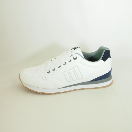 Zapatilla deportiva Mustang 84697 Blanco