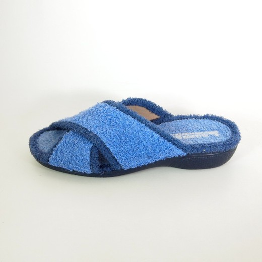 Zapatillas de casa Vulca-Bicha 701 Azul