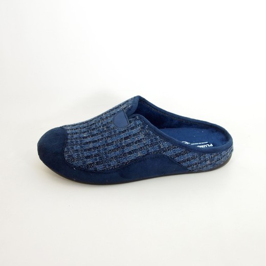 Zapatillas de estar por casa Pluma Flex R30025 Azul