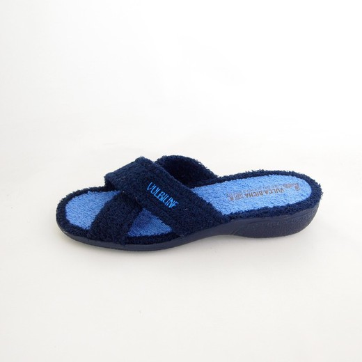 Zapatillas de estar por casa Vulca-Bicha 4701 Azul