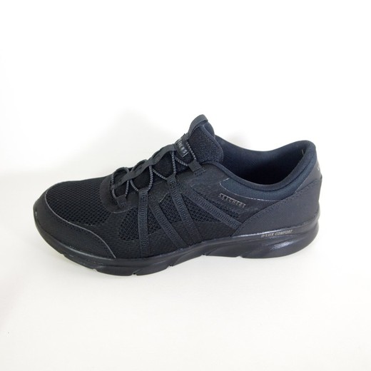 Zapatillas deportivas Skechers 104347 D'Lux Comfort-Surreal Negro