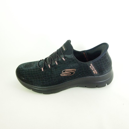 Zapatillas deportivas Skechers 150128BK_GD Summits Classy Night Negro