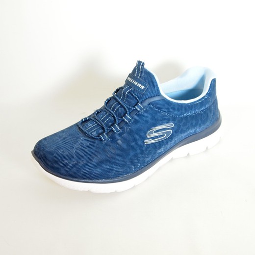 Zapatillas Deportivas Mujer Skechers GO WALK FLEX 124960 Azul marino 