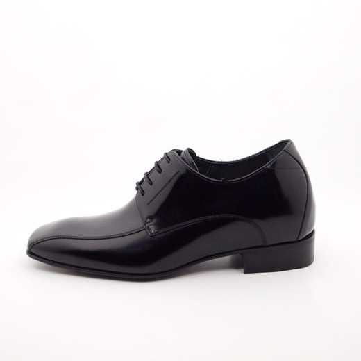 Zapatos con alzas 98013 Negro