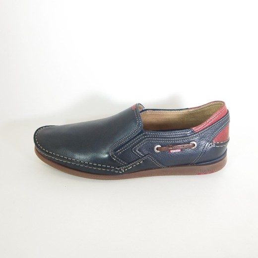 Zapatos Fluchos Mariner 9883 Azul Marino