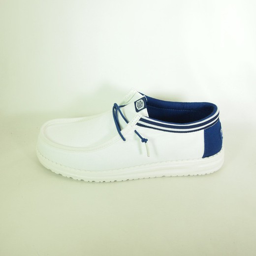 Zapatos Hey Dude 40715 Wally Letterman Blanco