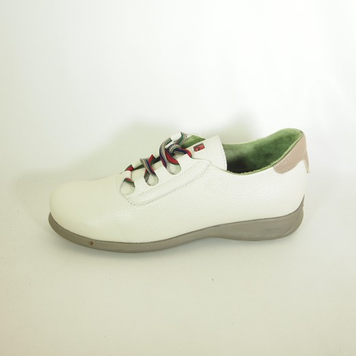 Zapatos Jose Saenz 2085 Rural Blanco Hielo