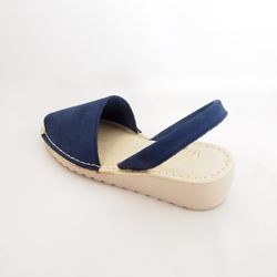 Abarcas con cuña 19350 Azul
