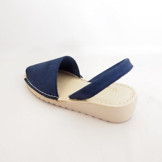 Abarcas con cuña 19350 Azul