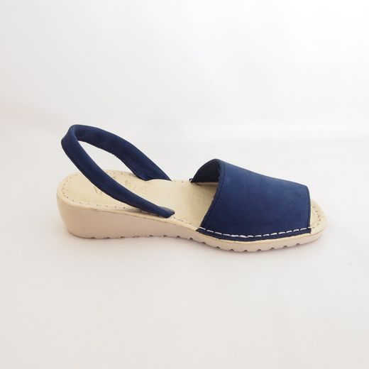 Abarcas con cuña 19350 Azul