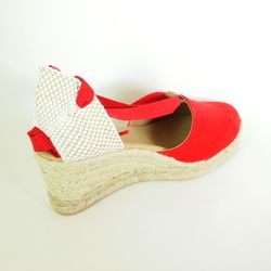 Alpargatas Paseart 104-T822 Rojo