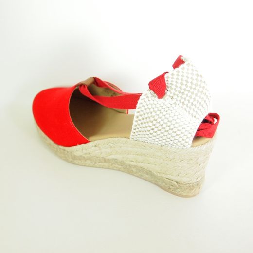 Alpargatas Paseart 104-T822 Rojo