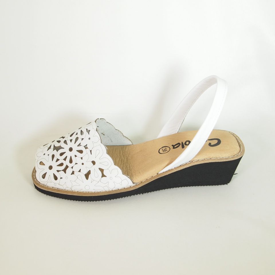 Avarcas Carola 1000-14 Blanco 38