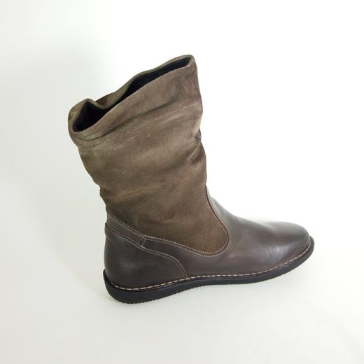 Botas de Piel Marrones