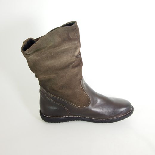 Botas de Piel Marrones