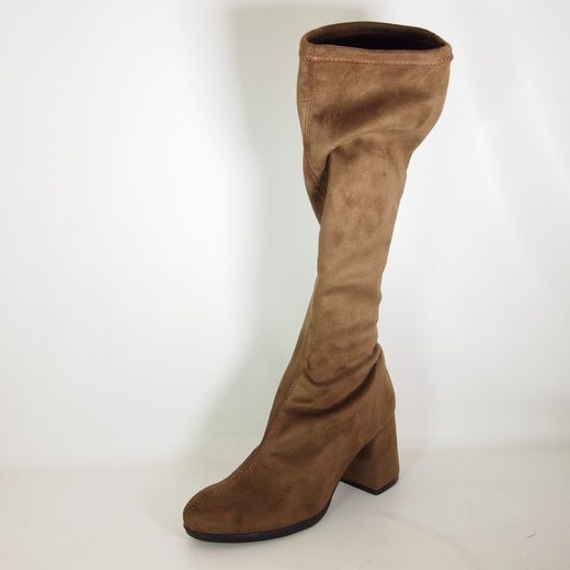 Botas de serraje sintéctico elástico