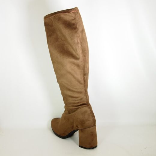 Botas de serraje sintéctico elástico
