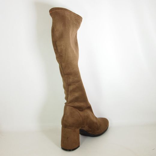 Botas de serraje sintéctico elástico