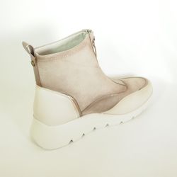 Botines Amarpies AMD 27098 Crema