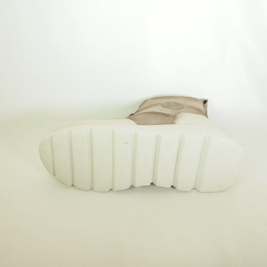 Botines Amarpies AMD 27098 Crema