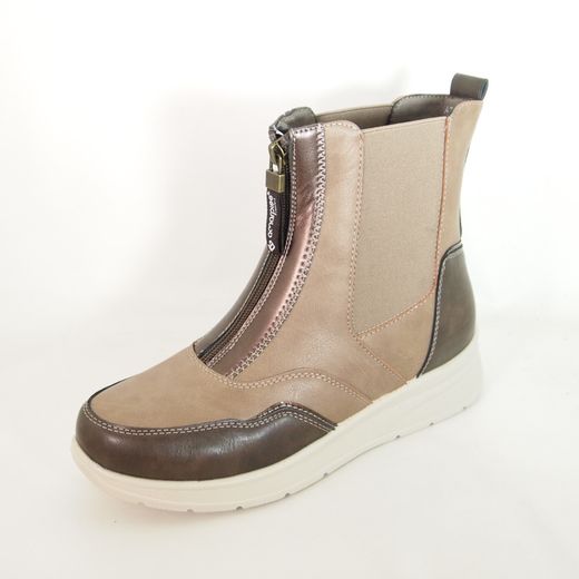 Botines Amarpies ATL29354 taupe