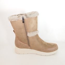 Botines Amarpies ATL29355 taupe
