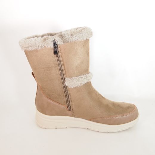 Botines Amarpies ATL29355 taupe