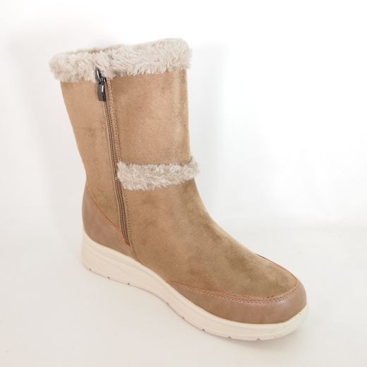 Botines Amarpies ATL29355 taupe