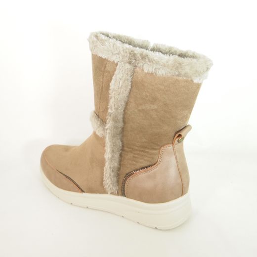 Botines Amarpies ATL29355 taupe