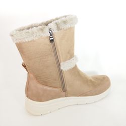 Botines Amarpies ATL29355 taupe