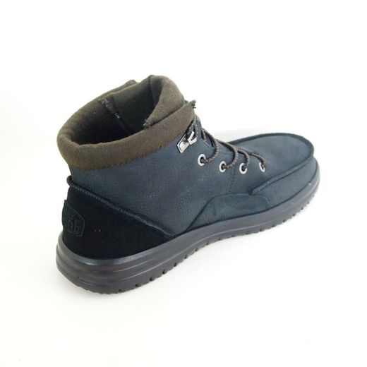 Botines Dude Bradley Boot Leather 40189 Negro