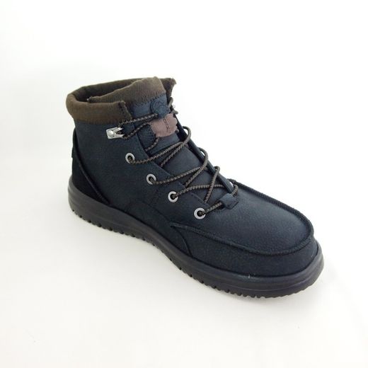 Botines Dude Bradley Boot Leather 40189 Negro