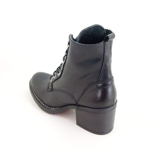 Botines Idee Italiane 6090 Negro de cuña — Zapatoria Zapatería