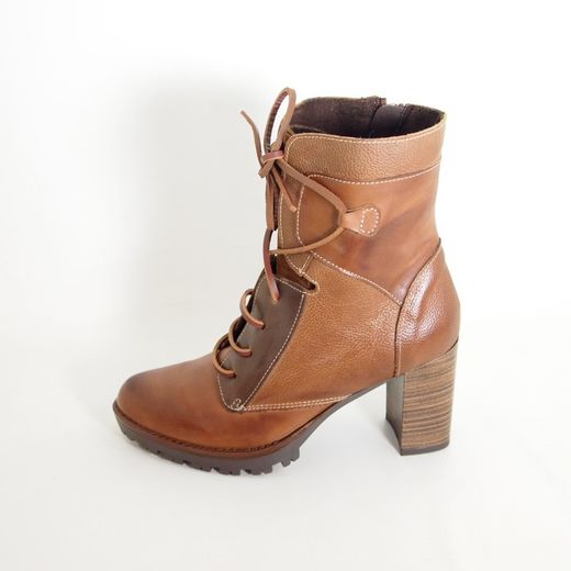 Botines Idee Italiane Sonata Nuez-Cuero
