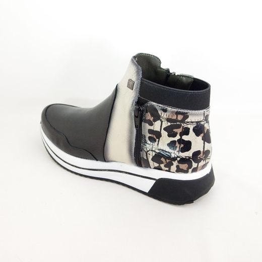 Botines José Sáenz Jane 3123 Negro-Beige