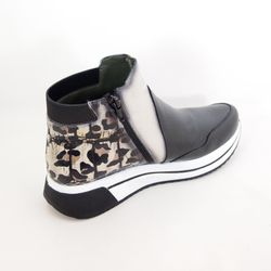 Botines José Sáenz Jane 3123 Negro-Beige