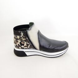 Botines José Sáenz Jane 3123 Negro-Beige