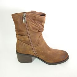 Botines Mustang 59351 Marrón Cuero