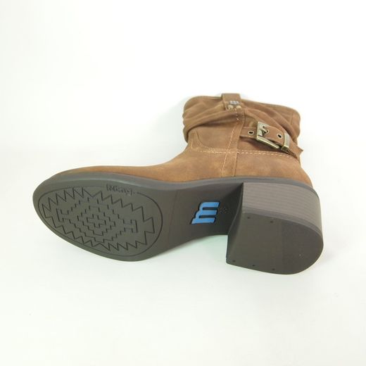 Botines Mustang 59351 Marrón Cuero