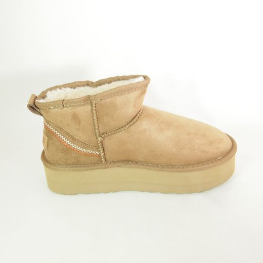 Botines Mustang 59733 Marrón Cuero