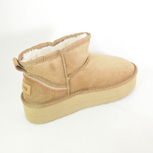 Botines Mustang 59733 Marrón Cuero